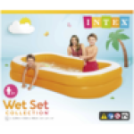 Intex Wet Set Collection Orange Inflatable Pool