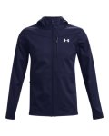 Men's Coldgear Infrared Shield Hooded Jacket - Dark Blue Sm