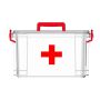 Balanced Body - Essential White & Red First Aid Box 33X24X19CM