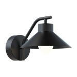 Pixie Arched 10W LED Wall Light - Black