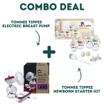 Combo Deal Tommee Tippee Single Electric Breast Pump + Tommee Tippee Newborn Born Starter Kit