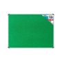 Parrot Bulletin Board Ribbed Aluminium Frame 600X450MM - Palm