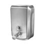 Manual Stainless Steel Soap Dispenser - Wall Mount 1L Hygienic Unit