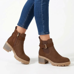 Madison Ladies Fashion Boot - Chocolate - 8
