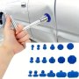 Car Dent Repair Puller Car Repair Tools Kit With 18pcs Plastic Glue Tabs Metal T-Handle Dent Remover Universal For Car Accessories