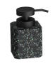 Terrazzo Soap Dispenser Black