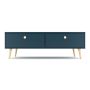 Bam Impression Coffee Table - Petrol Blue