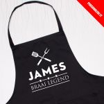 Braai Legend – Personalised Braai Apron
