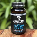 Wild Venison Liver 150 Capsules Ancestral Nourishment