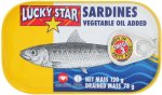 Sardines In Vegetable Oil Sea Foods