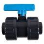 Torrenti Ball Valve Double Union Bsp Pvc 1- 1/4INC