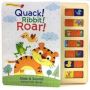 Quack Ribbit Roar - Animals First Words   Board Book