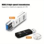 USB 3.0 Card Reader 2-IN-1 USB 2.0 To Sd Micro Sd Tf Memory Card Adapter For PC Laptop Accessories Flash Drive Card Reader