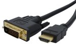 HDM007 HDMI To Dvi HDMI Male Dvi-d Male Black