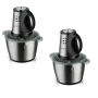 Multi-functional Electric Meat Grinder - Set Of 2