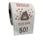 Toilet Paper 50 Birthday