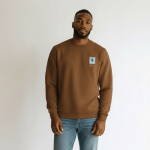 Mens 4 Sweatshirt In Camel - Camel 2XL
