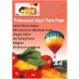 A4 Medium Duty Satin Photo Paper Single Sided 20-SHEET ESMPS-190GSM-20