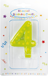Birthday Candle Number 4