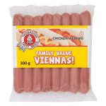 Thompsons Chicken Viennas 330G