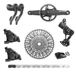 Force E1 GX T-type Axs Mullet Quarq Groupset 1X12 Speed