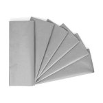 Tissue Paper Metallic 50X66CM Silver 1X10 Tbd