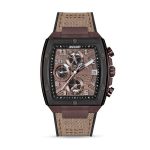 Ducati Brown Leather Chronograph Men's Watch