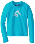 Kanu Surf Boy's Platinum Long-sleeve Rashguard Aqua 3T
