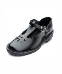 Original Baby Doll Black School Shoe - Girls Size: 4