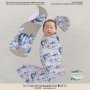 Wrap Set / Swaddle Set Tatty Teddy Hot Air Balloon Beige Wrap