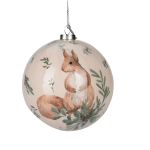 Xmas Ball 8CM Squirrel