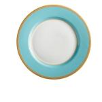 Maxwell & Williams Kasbah Turquoise Rim Plate 19.5CM