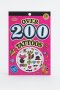 200 Kids Washable Temporary Tattoos Pack