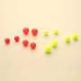 50PCS Floating Bobbers Eva Foam Float Balls Fishing Accessories