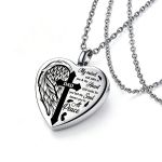 Mtone Necklace For Ashes -husband No Longer By My Side Forever In My Heart