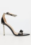 LAMBADA1 Barely There Heel - Black