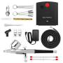 MINI Airbrush Kit Portable Compressor Perfect Painting Hobby