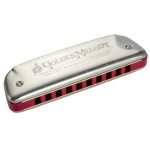 Hohner 542 Golden Melody Harmonica : Key Of G