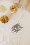 Acrylic Christmas Decorations : Grey