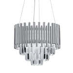 Fluted Crystal Chandelier