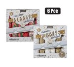 Xmas Crackers Popping Confetti 6PC