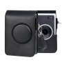Vertical Full Body Camera Pu Leather Case Bag With Strap For Fujifilm Instax MINI Evo Black