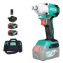 20V Brushless Impact Wrench Kit With 4.0AH 2 & Charger ADPB298BM 298NM