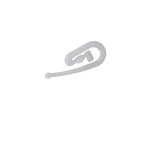 Acetal Hooks White