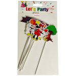 Cake Topper Mickey & Minnie Cardboard Set