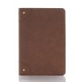 Faux Leather Flip Case With Stand For Samsung Galaxy Tab S8 Plus Brown