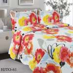 3 Piece Quilt Set Standard| HLTO-61 Double Queen - Standard Queen