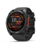 Garmin Fnix 8 51 Mm Amoled Slate Grey With Black Silicone Band