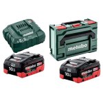 Metabo Battery Pack Combo With Metabox 10 Ah