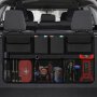 Car Accessories Car Seat Back Storage Bag Mesh Pocket Storage Bag Foldable Storage Bag